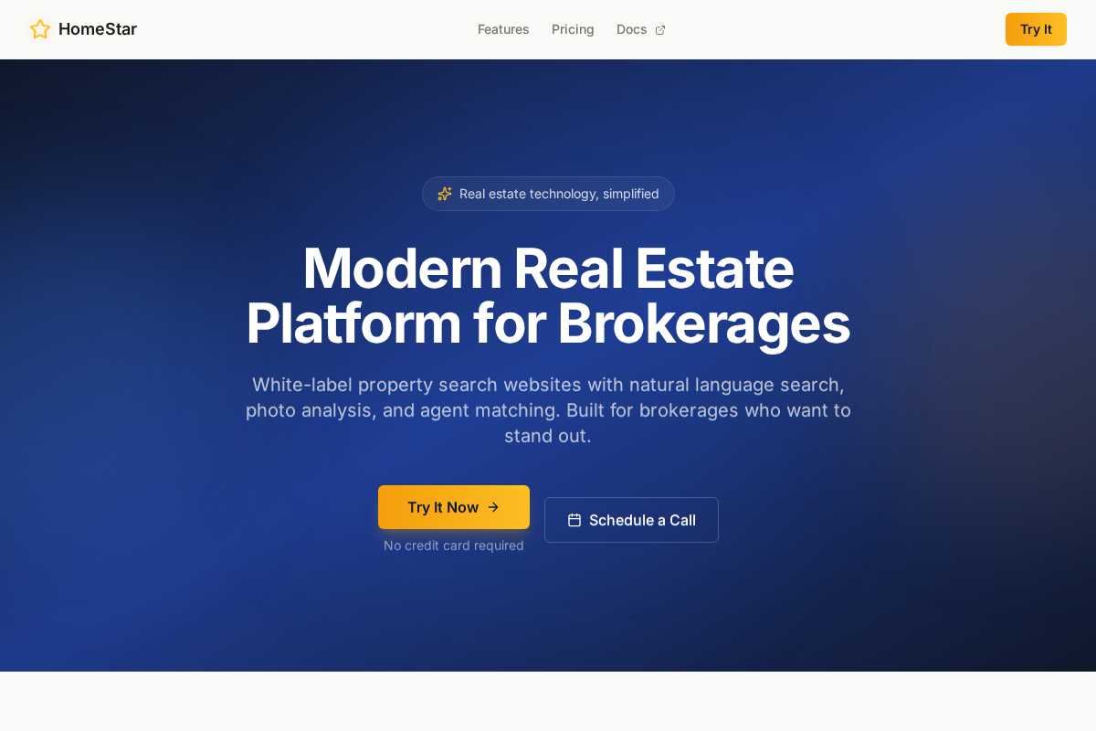 HomeStar - Real Estate Platform